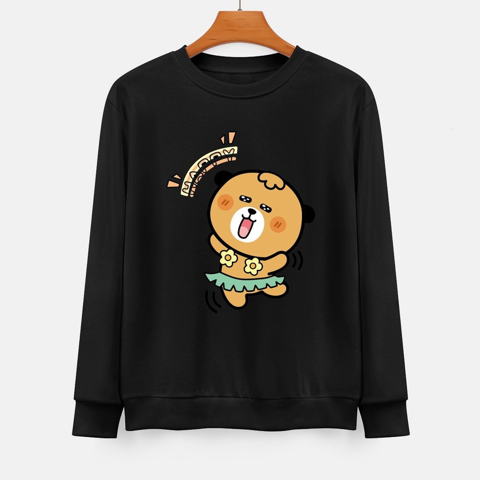 Front Patterned Long Sleeve TopTimelessStyle Edition